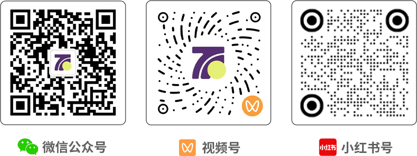 得森教育微信公众号、视频号和小红书二维码